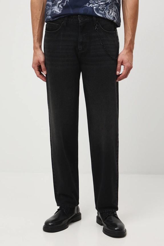 Medicine blugi din bumbac negru RW25-SJM306