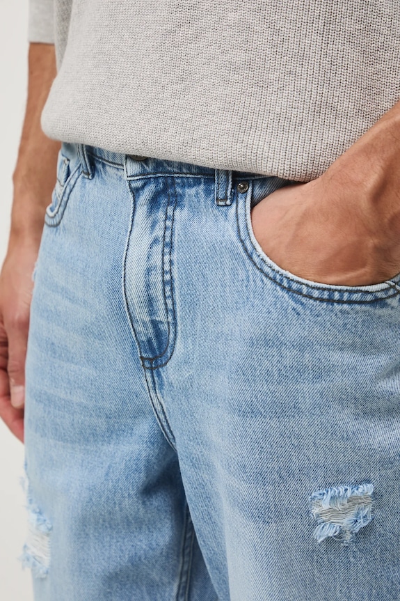 Medicine jeans in cotone RW25-SJM403 blu