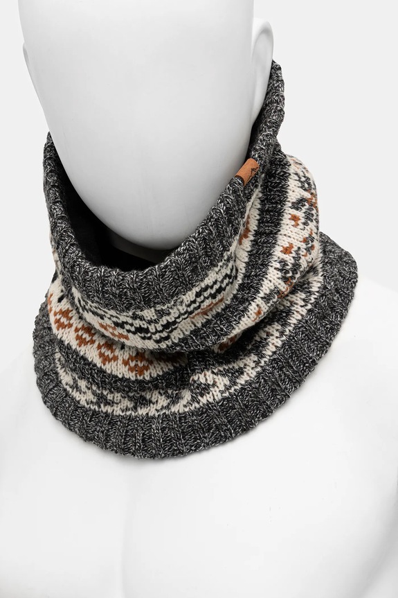 Komin męski wzorzysty multicolor RW25-SOM901