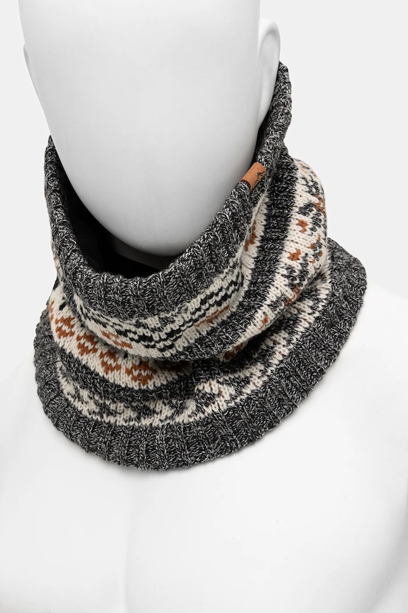 Komin męski wzorzysty multicolor RW25-SOM901