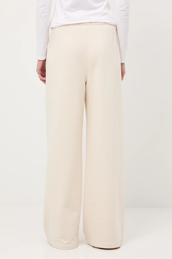 Odzież Spodnie dresowe damskie wide leg RW25-SPD307 beżowy