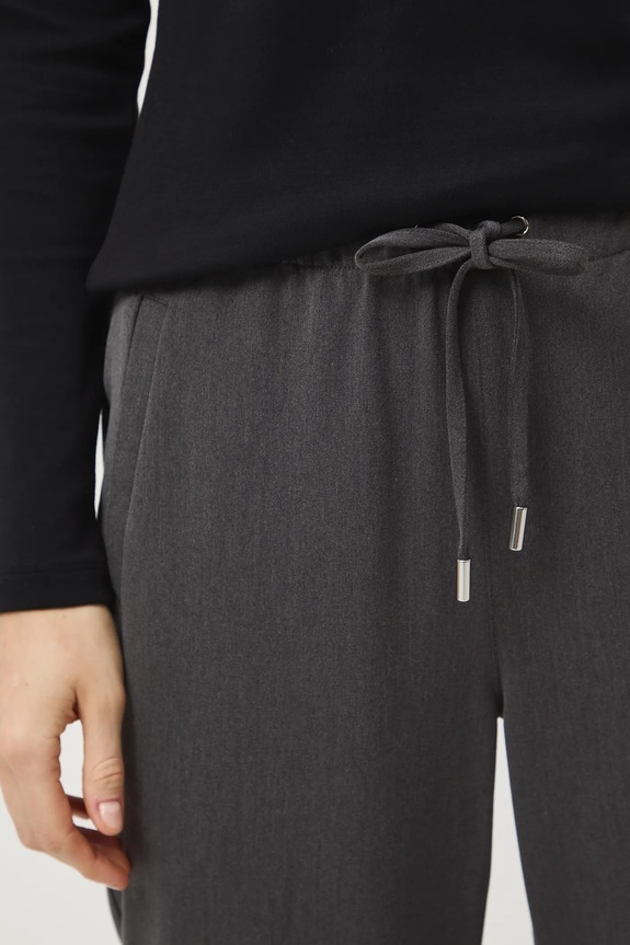 Nohavice chino melanžové sivá RW25-SPD703