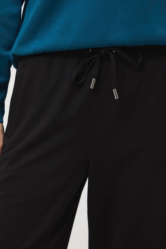 Nohavice chino hladké čierna RW25-SPD703