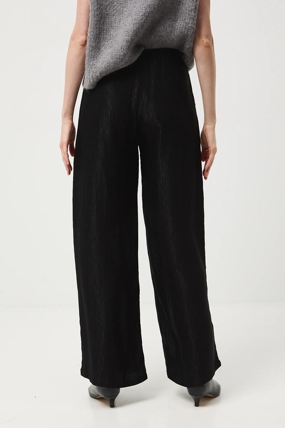 Oblečenie Nohavice wide leg RW25-SPDB06 čierna
