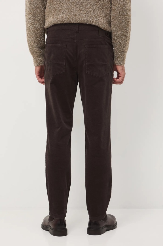 Îmbrăcăminte Medicine pantaloni de catifea cord RW25-SPM902 maro