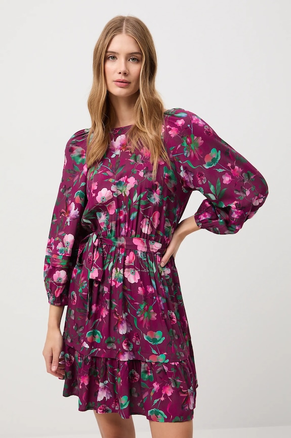 Medicine sukienka trzy czwarte różowy RW25-SUD055