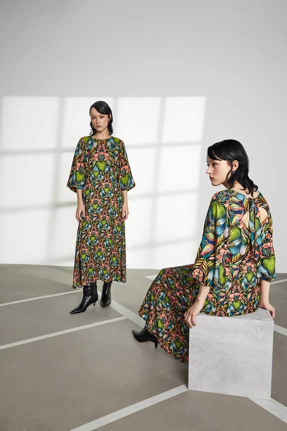 Φόρεμα Medicine εμπριμέ πολύχρωμο RW25-SUD550