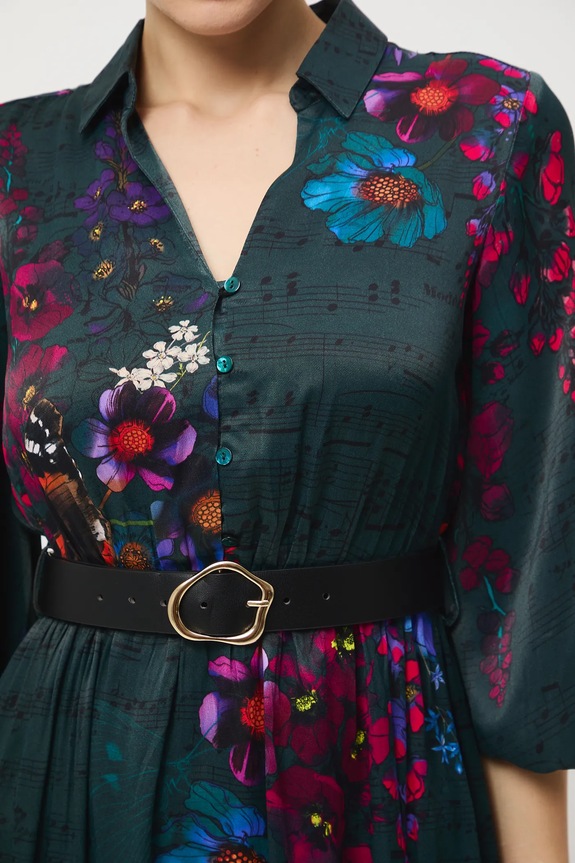 Sukienka damska z kolekcji Narodowy Instytut Fryderyka Chopina x Medicine RW25-SUD758