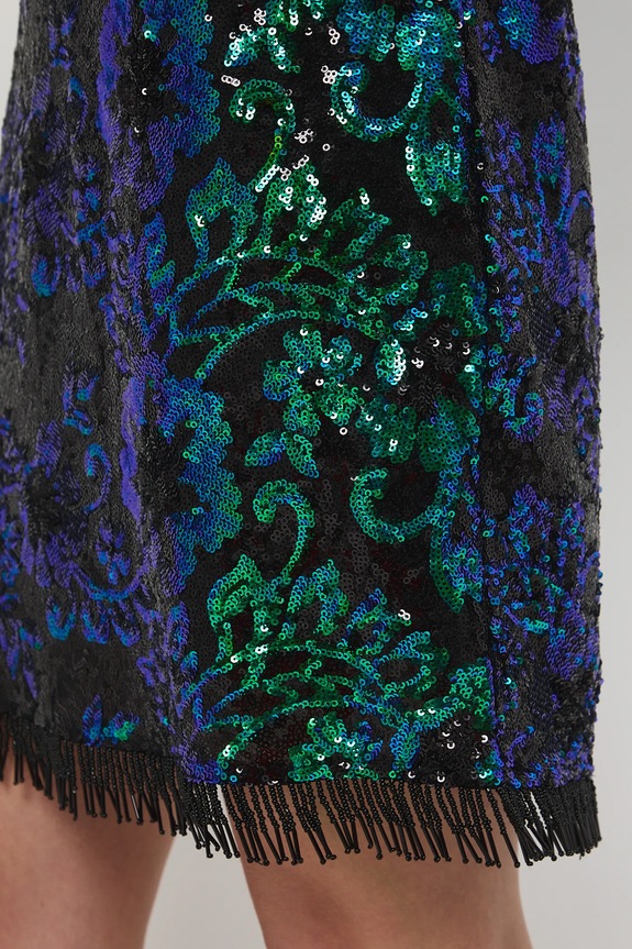 Šaty dámske mini s flitrami RW25-SUDA10