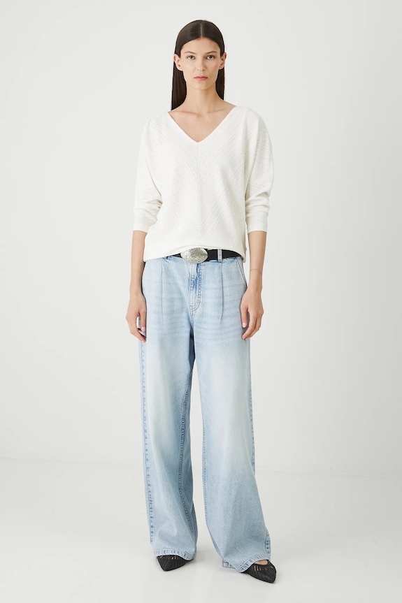 Medicine sweter RW25-SWD020 beżowy RW25
