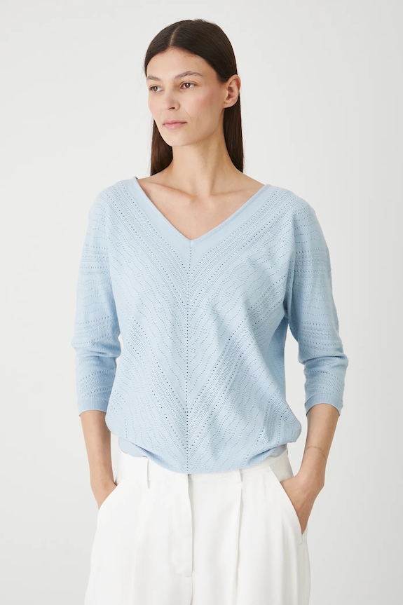 Medicine sweter niebieski RW25-SWD020