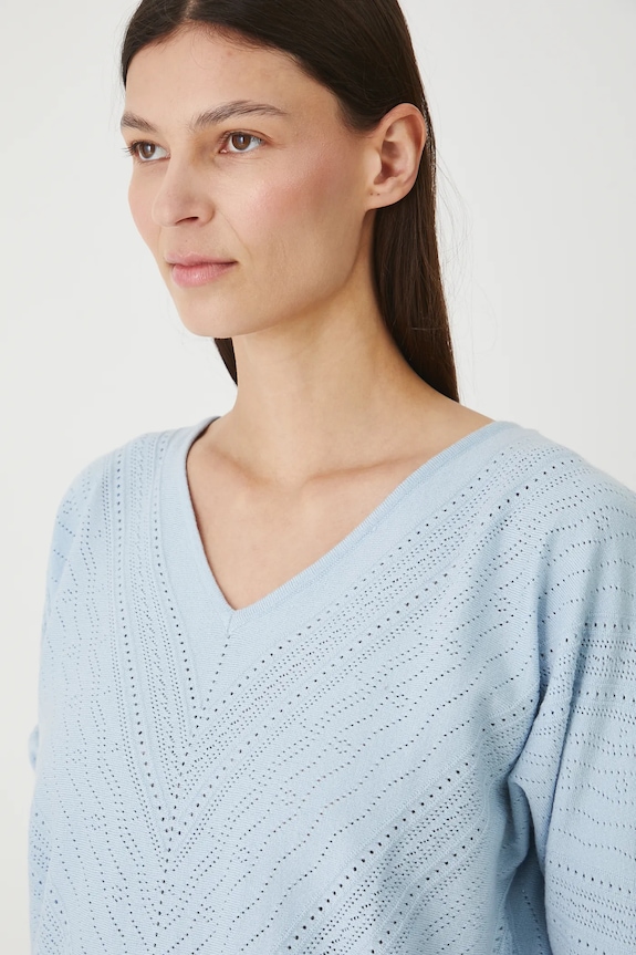 Medicine sweter RW25-SWD020 niebieski