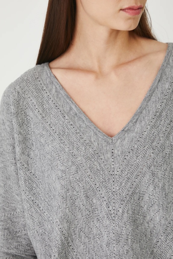 Medicine sweter RW25-SWD020 szary