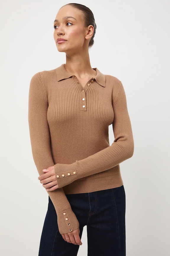 Medicine maglione melange beige RW25-SWD065