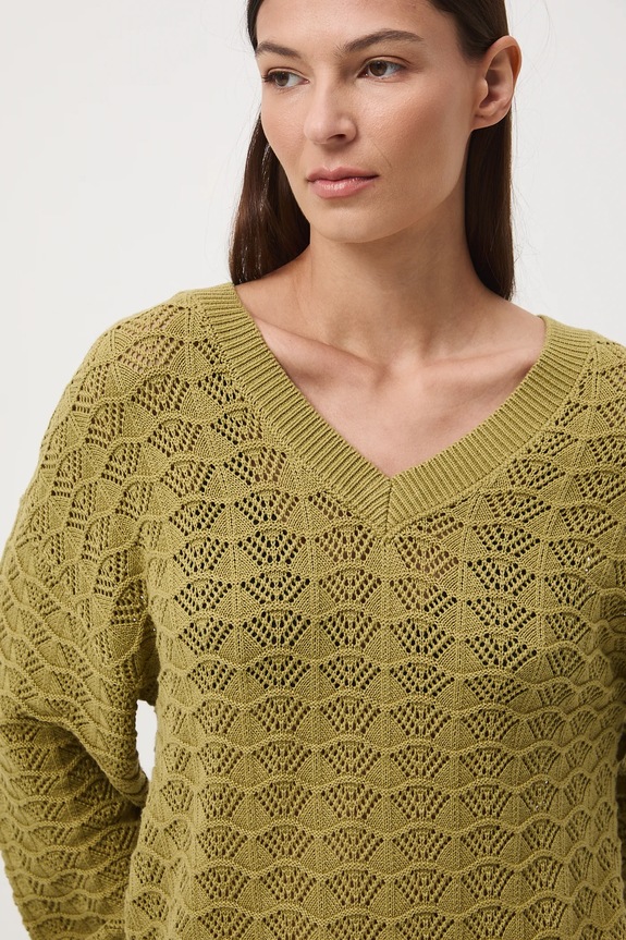Medicine maglione verde RW25-SWD302