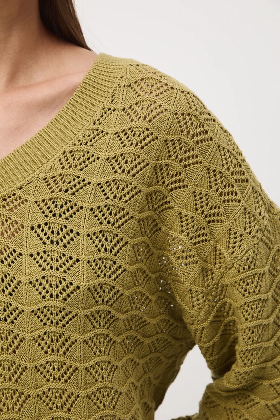 Medicine maglione RW25-SWD302 verde