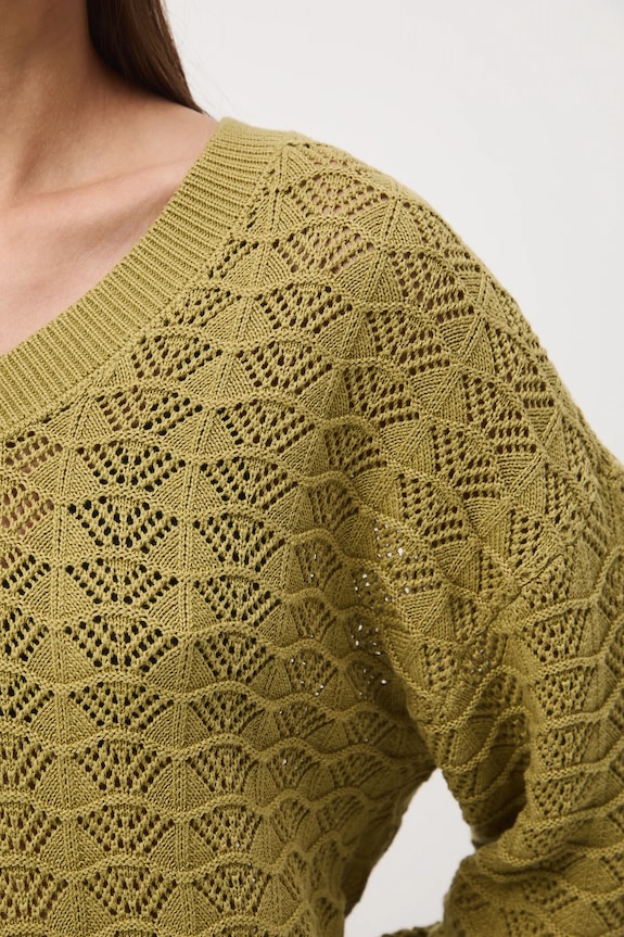Medicine maglione RW25-SWD302 verde