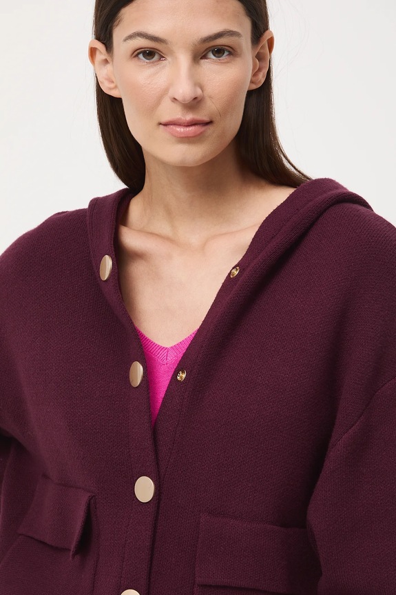 Medicine cardigan RW25-SWD407 granata