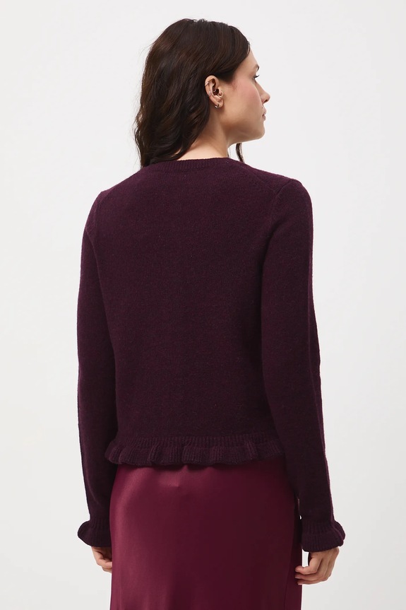 Abbigliamento Medicine cardigan in lana RW25-SWD503 granata
