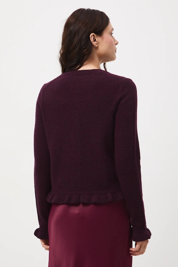 Abbigliamento Medicine cardigan in lana RW25-SWD503 granata