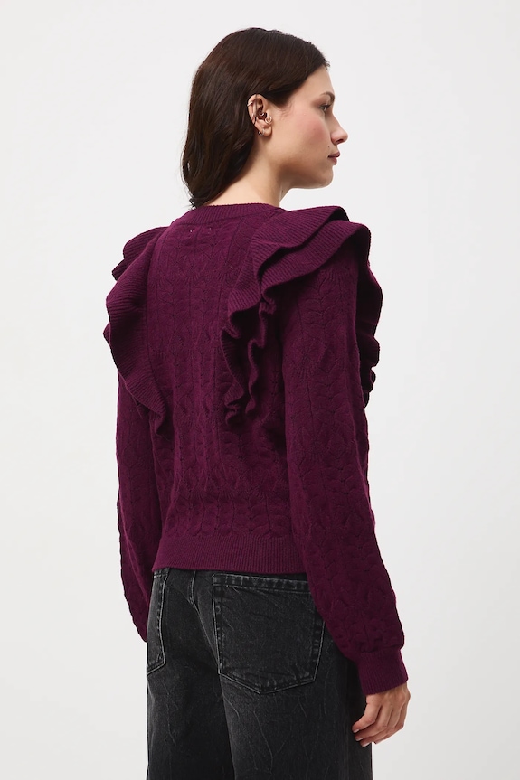 Odzież Medicine sweter RW25-SWD508 bordowy
