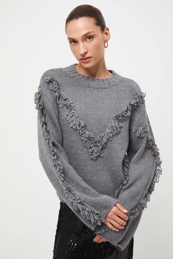 Medicine sweter RW25-SWD815 szary RW25