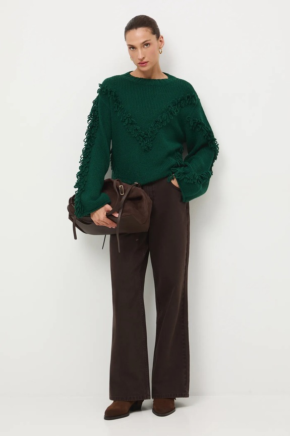 Medicine sweter RW25-SWD815 turkusowy RW25