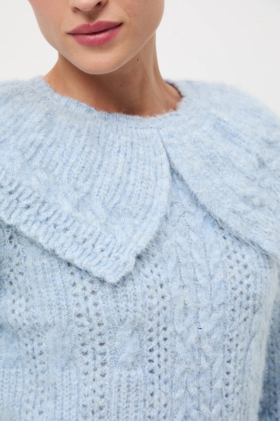 Sweter damski ażurowy RW25-SWD822
