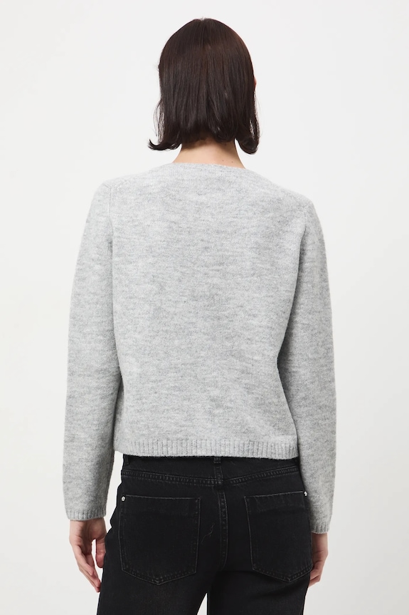 Ρούχα Ζακέτα από μίγμα μαλλιού Medicine RW25-SWD916 γκρί