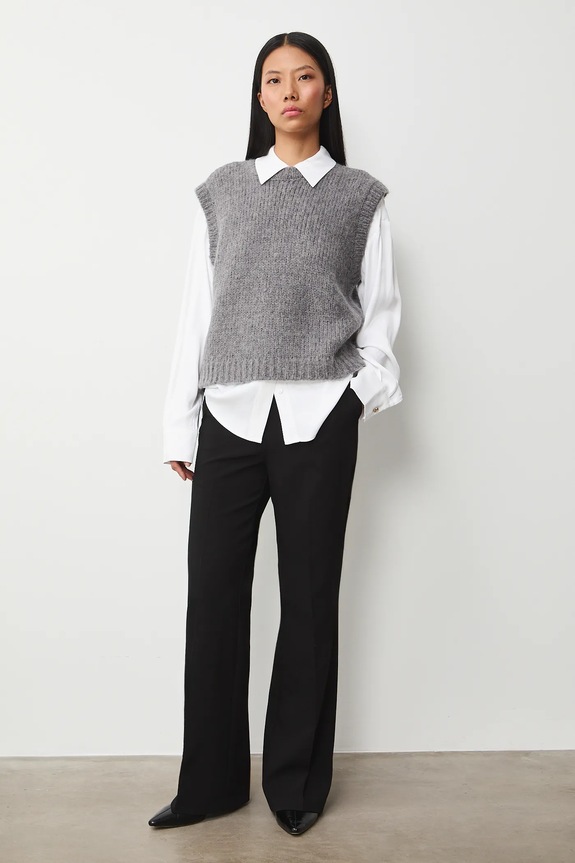 Medicine kamizelka okrągły szary RW25-SWDC01