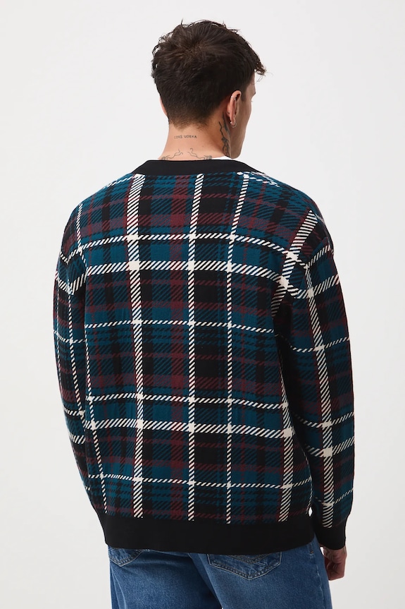 Oblečenie Kardigán žakárový s viskózou RW25-SWM600 viacfarebná