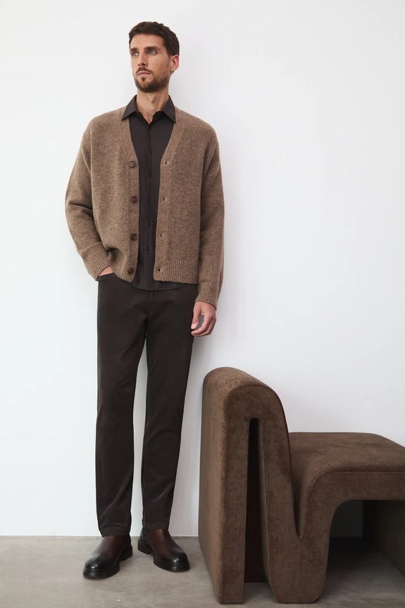 Kardigan Medicine RW25-SWM906 smeđa RW25