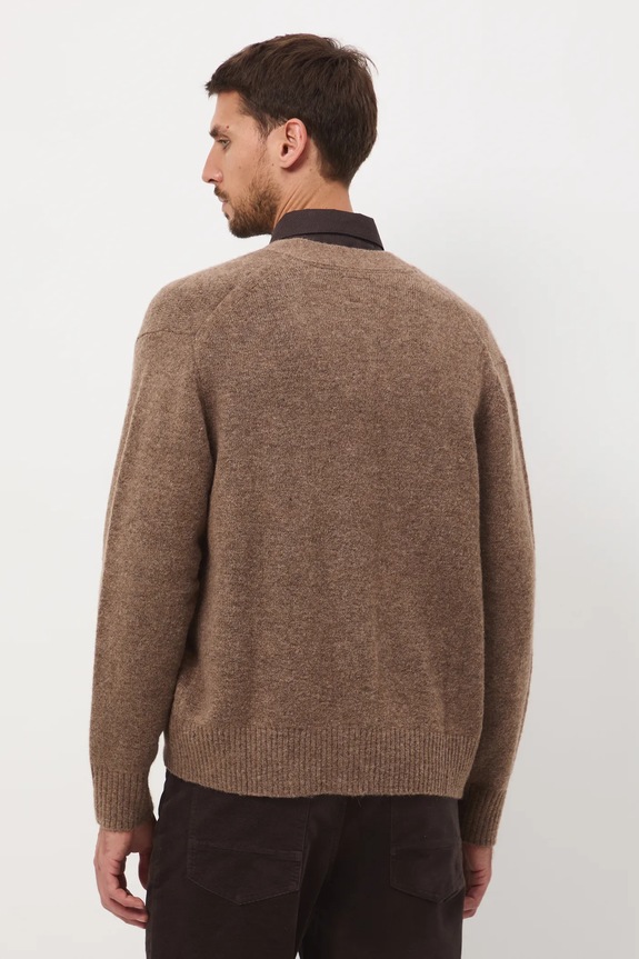 Kardigan Medicine smeđa RW25-SWM906