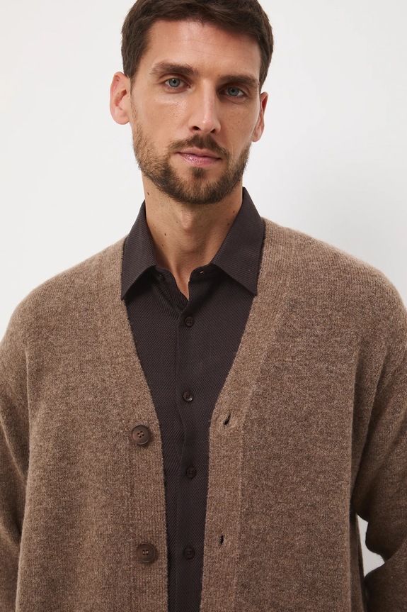 Kardigan Medicine RW25-SWM906 smeđa