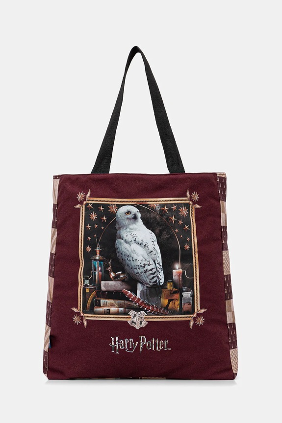 Torba bawełniana z kolekcji Harry Potter RW25-TCDB50 bordowy RW25
