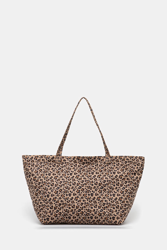 Torebka damska w panterkę RW25-TOD104 beżowy RW25