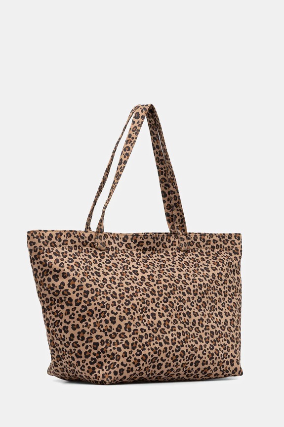 Akcesoria Torebka damska w panterkę RW25-TOD104 beżowy