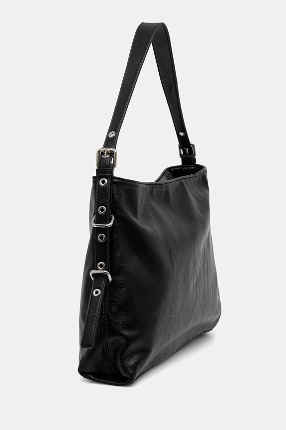 Akcesoria Torebka damska z imitacji skóry RW25-TOD305 czarny