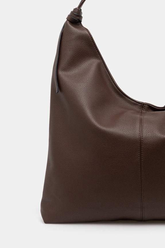 Akcesoria Torebka damska z imitacji skóry RW25-TOD801 brązowy