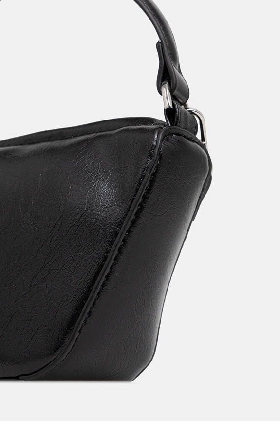 Kabelka z ekologickej kože čierna RW25-TODA11