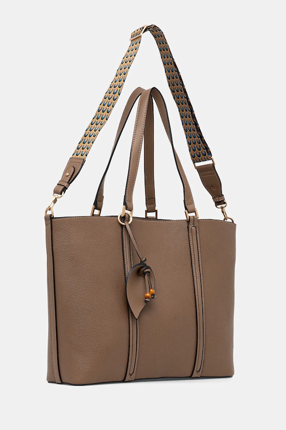 Kabelka z ekologickej kože RW25-TODA13 béžová RW25