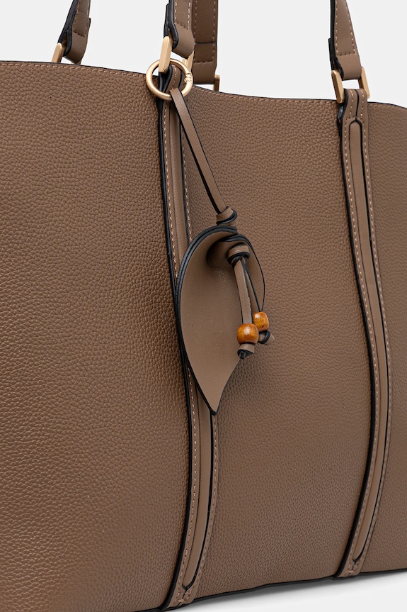 Kabelka z ekologickej kože béžová RW25-TODA13