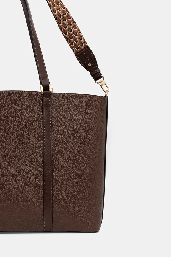 Doplnky Kabelka z ekologickej kože RW25-TODA13 hnedá