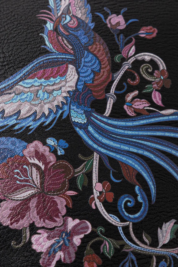 Torebka damska z imitacji skóry czarny RW25-TODB03