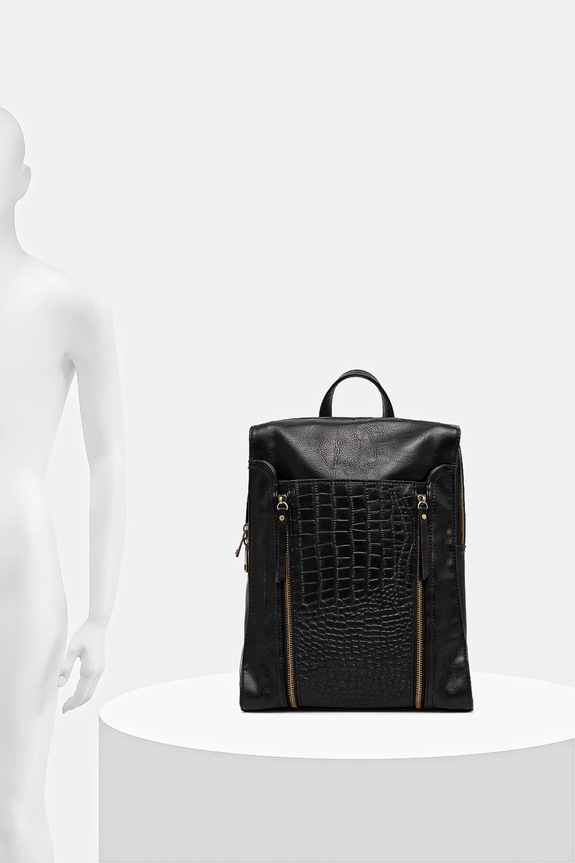 Plecak damski z imitacji skóry RW25-TPD100