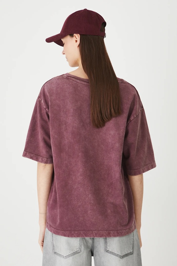 Abbigliamento Medicine t-shirt in cotone RW25-TSD021 granata