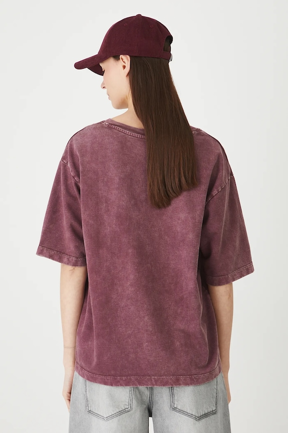 Abbigliamento Medicine t-shirt in cotone RW25-TSD021 granata