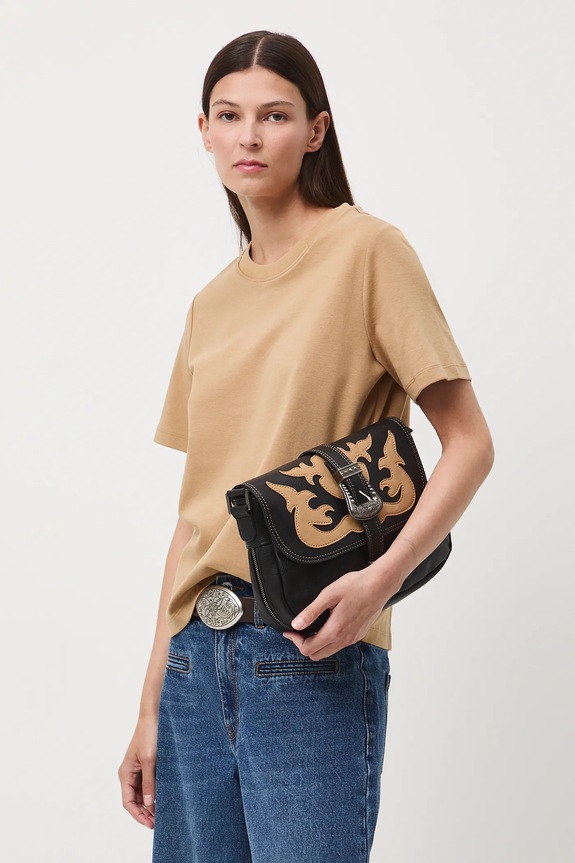 Medicine t-shirt in cotone semplice beige RW25-TSD041