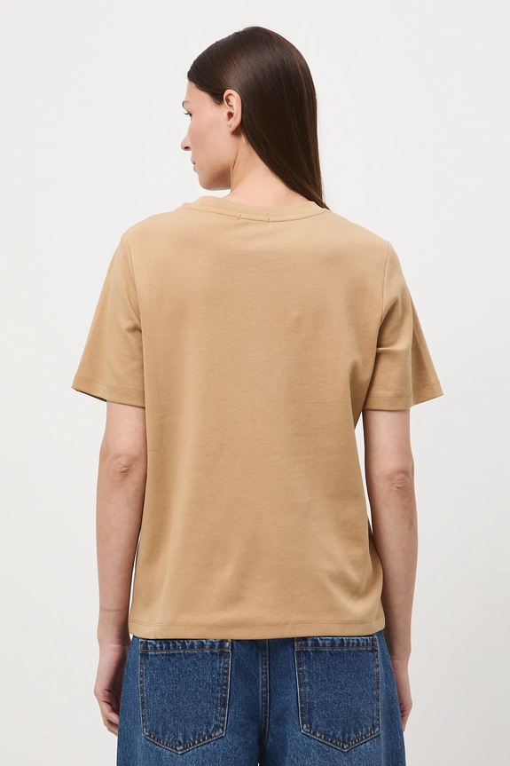 Abbigliamento Medicine t-shirt in cotone RW25-TSD041 beige