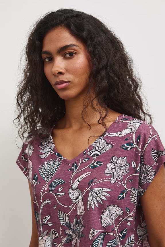 Medicine tricou din bumbac RW25.TSD101 burgundia